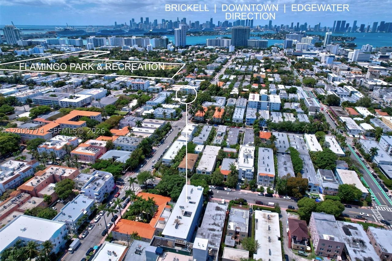 Real estate property located at 1519 Drexel Ave #201 + DEN, Miami-dade, Drexel 15 Condo, Miami Beach, FL