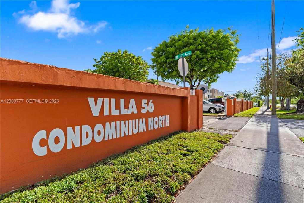 Real estate property located at 1705 57th St #506, Miami-dade, Villa 56 Condo, Hialeah, FL