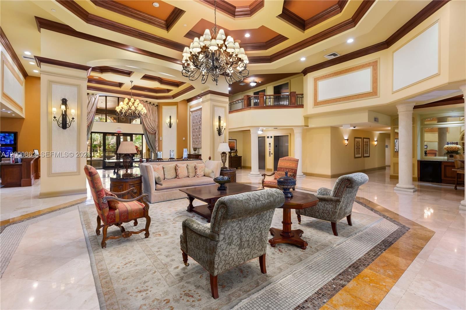 Real estate property located at 888 Douglas Rd PH01, Miami-dade, Puerta De Palmas Condo, Coral Gables, FL