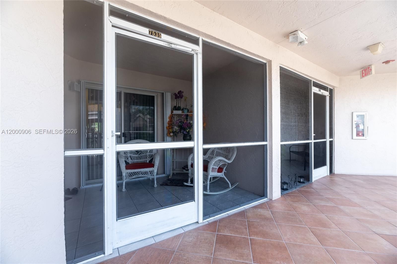 Real estate property located at 7535 Trent Dr #202, Broward, Trent Condominium, Tamarac, FL