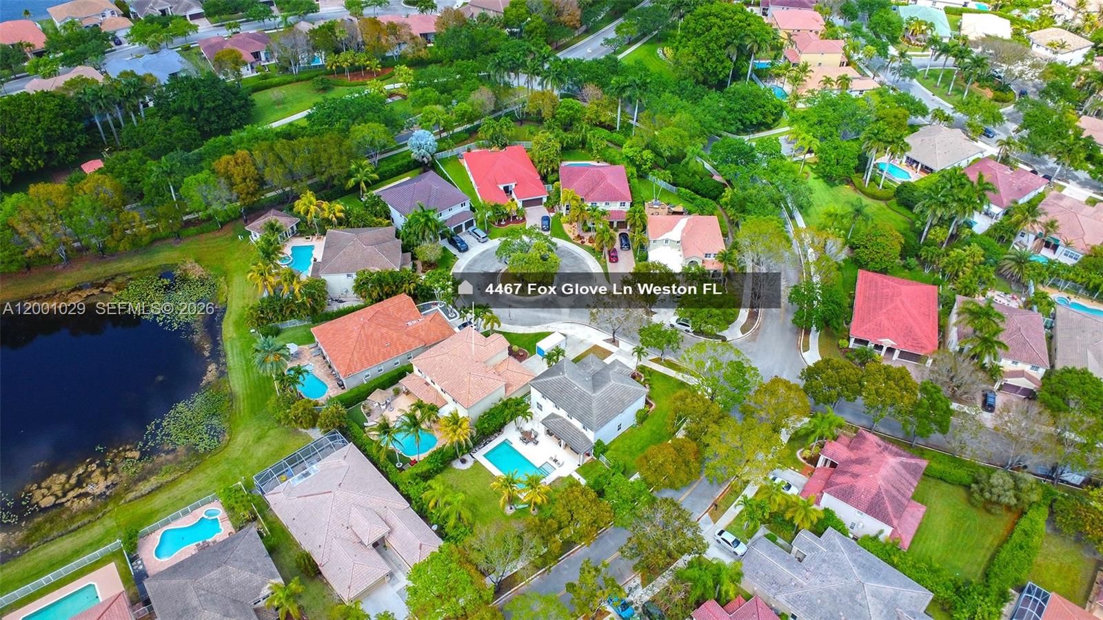 Real estate property located at 4467 Fox Glove Ln, Broward, Sectors 8 9 And 10 Plat, Weston, FL