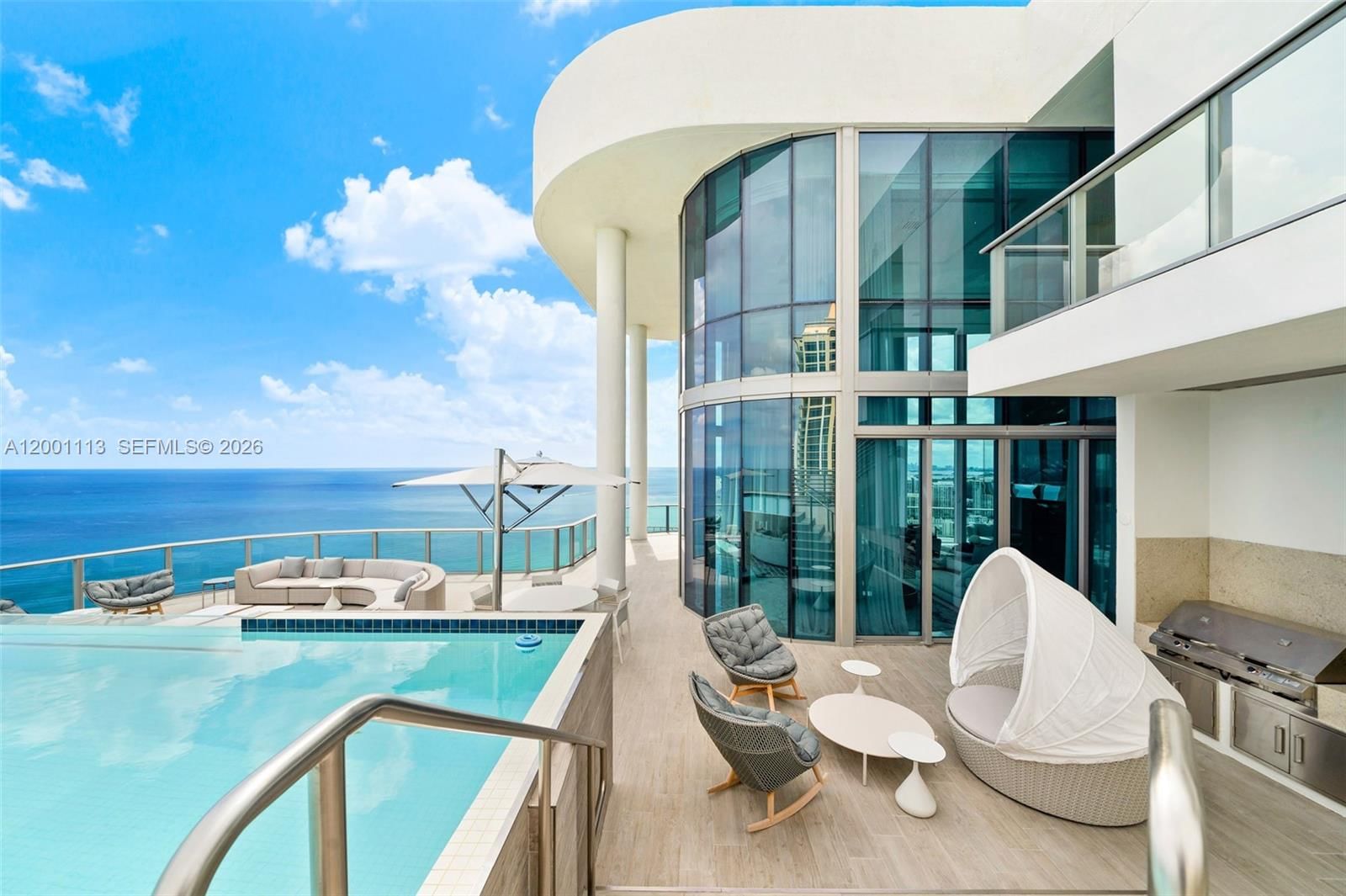 Real estate property located at 17475 Collins Ave PH3201, Miami-dade, Chateau Beach Condo, Sunny Isles Beach, FL