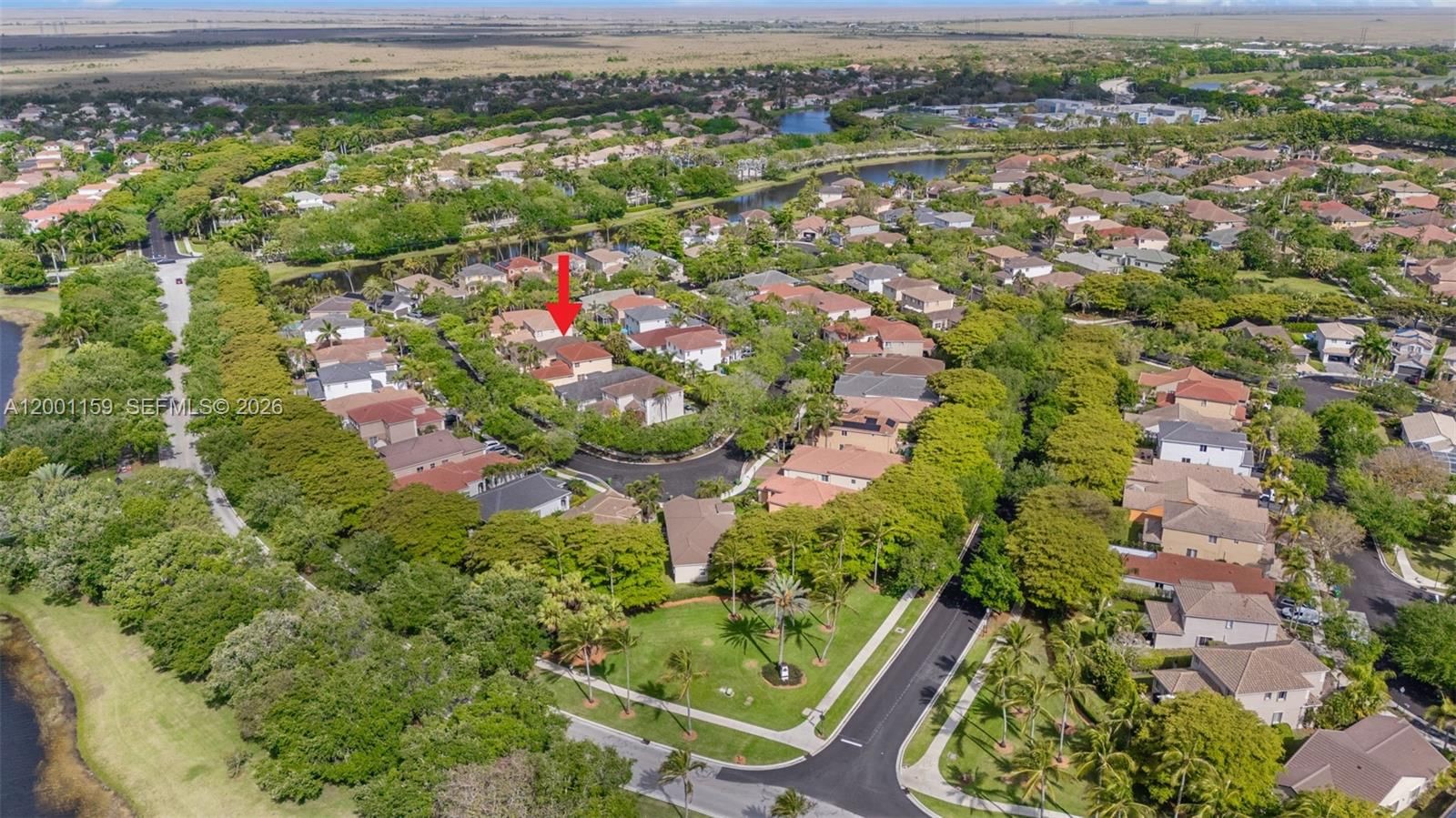 Real estate property located at 1414 Banyan Way, Broward, Sector 2-parcels 1 2 3 4, Weston, FL