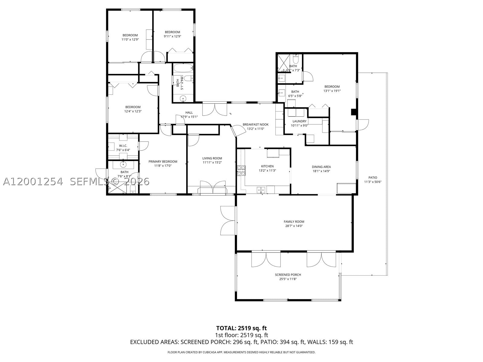 Real estate property located at 19751 84th Ave, Miami-dade, Saga Bay Sec One Part Two, Cutler Bay, FL