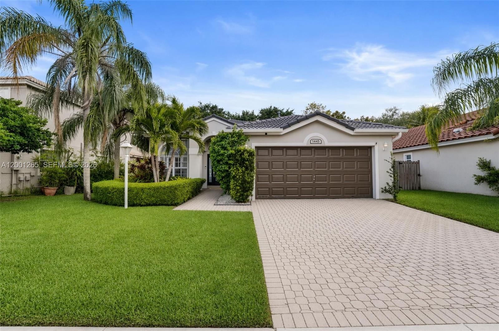 Real estate property located at 1445 143rd Ave, Broward, Pembroke Falls Phase 6, Pembroke Pines, FL