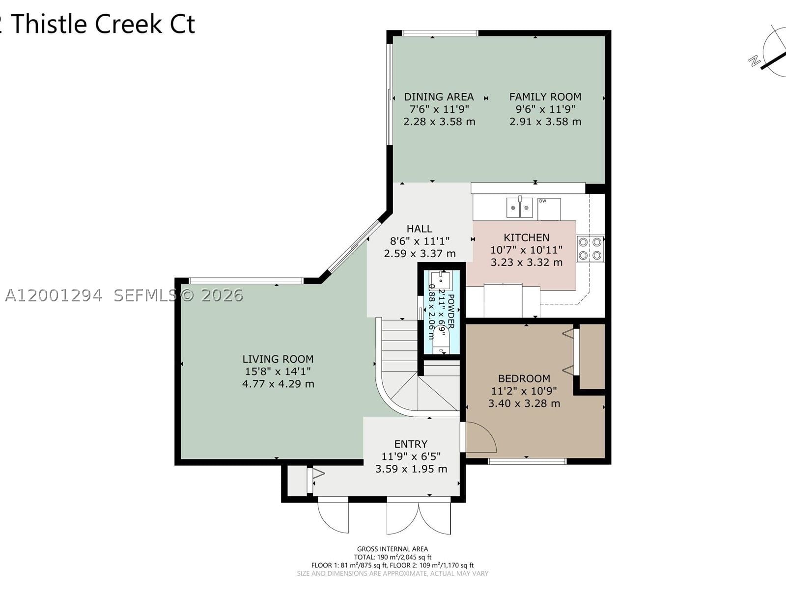 Real estate property located at 1042 Thistle Creek Ct, Broward, Sector 3 - Parcels C D E, Weston, FL