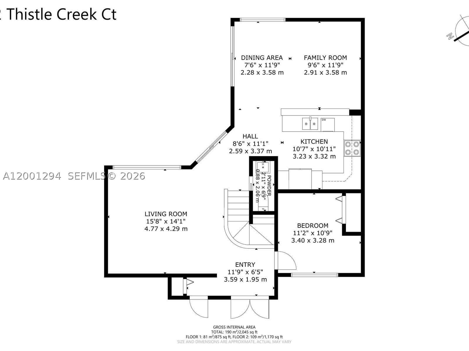 Real estate property located at 1042 Thistle Creek Ct, Broward, Sector 3 - Parcels C D E, Weston, FL