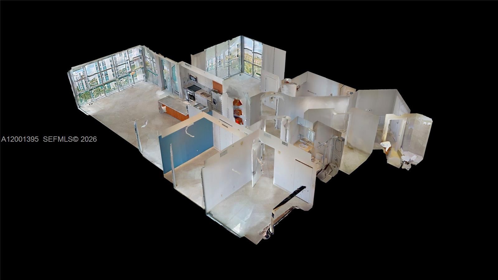 Real estate property located at 3131 188th St #1-808, Miami-dade, The Atrium At Aventura Co, Aventura, FL