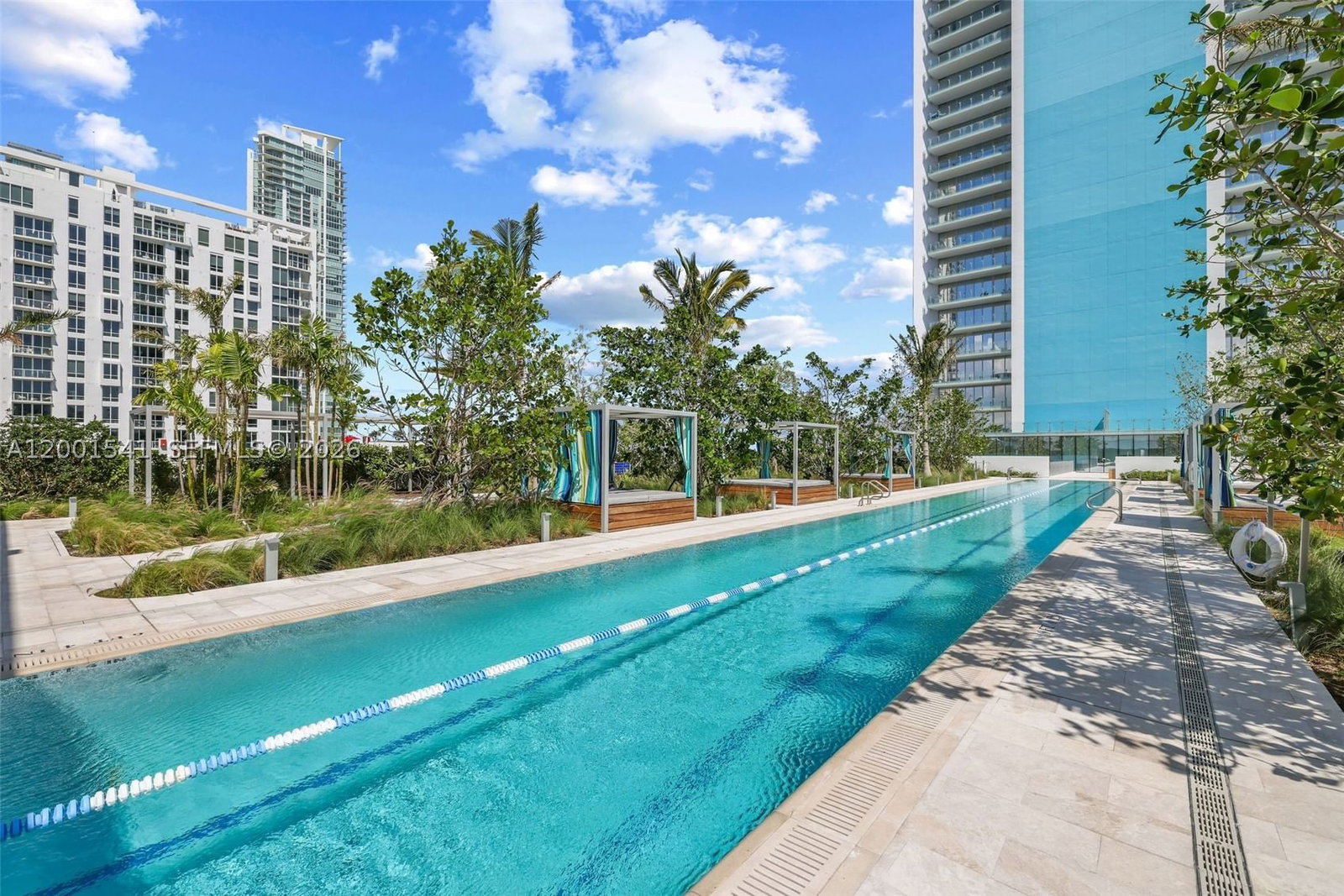 Real estate property located at 700 26 Ter #3602, Miami-dade, Missoni Baia, Miami, FL