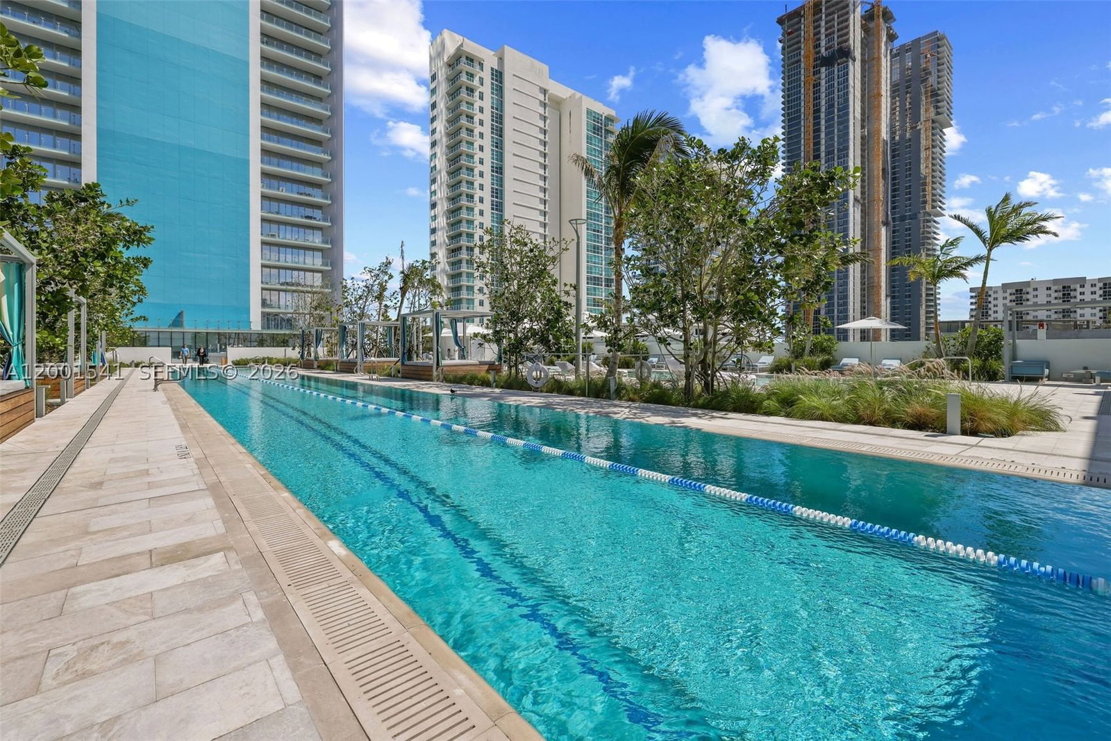 Real estate property located at 700 26 Ter #3602, Miami-dade, Missoni Baia, Miami, FL