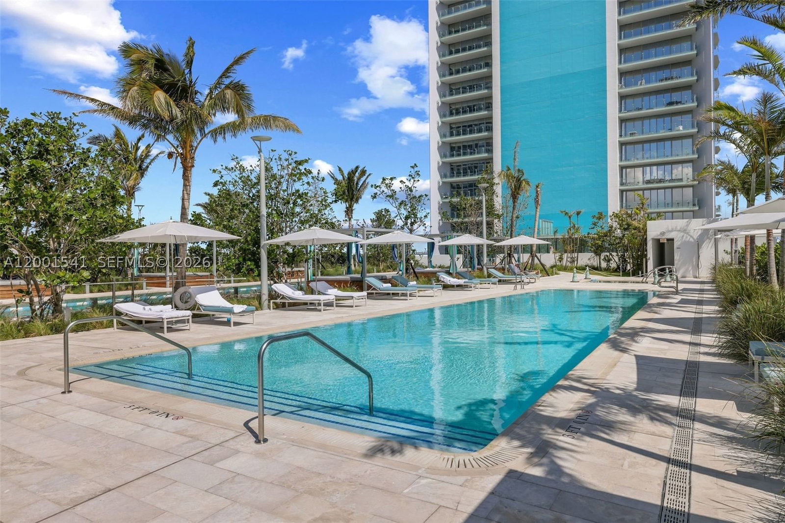 Real estate property located at 700 26 Ter #3602, Miami-dade, Missoni Baia, Miami, FL