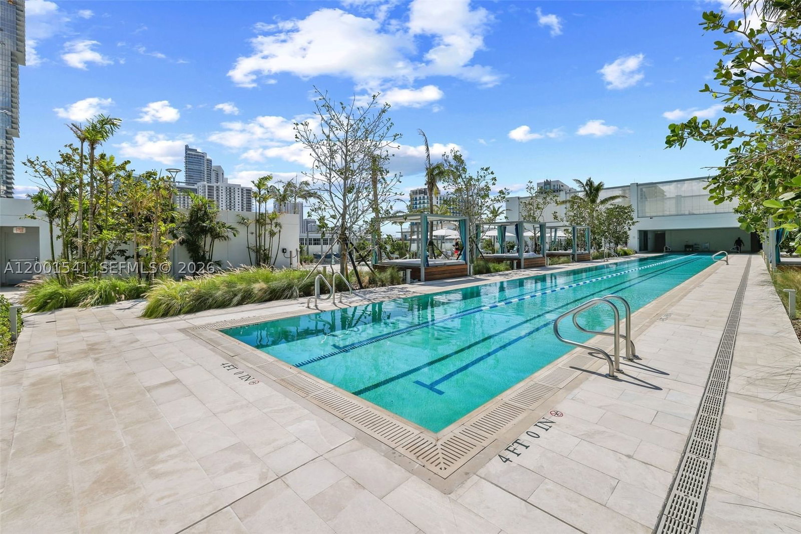 Real estate property located at 700 26 Ter #3602, Miami-dade, Missoni Baia, Miami, FL