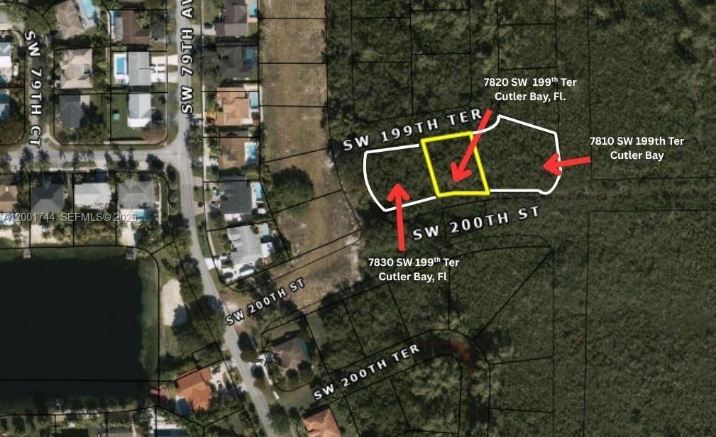 Real estate property located at 7820 199th Ter, Miami-dade, Saga Bay Sec 1 Pt 4, Cutler Bay, FL