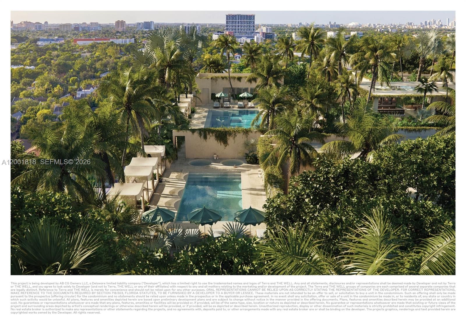 Real estate property located at 2855 Tigertail Ave. TH 05, Miami-dade, The Well Coconut Grove, Coconut Grove, FL