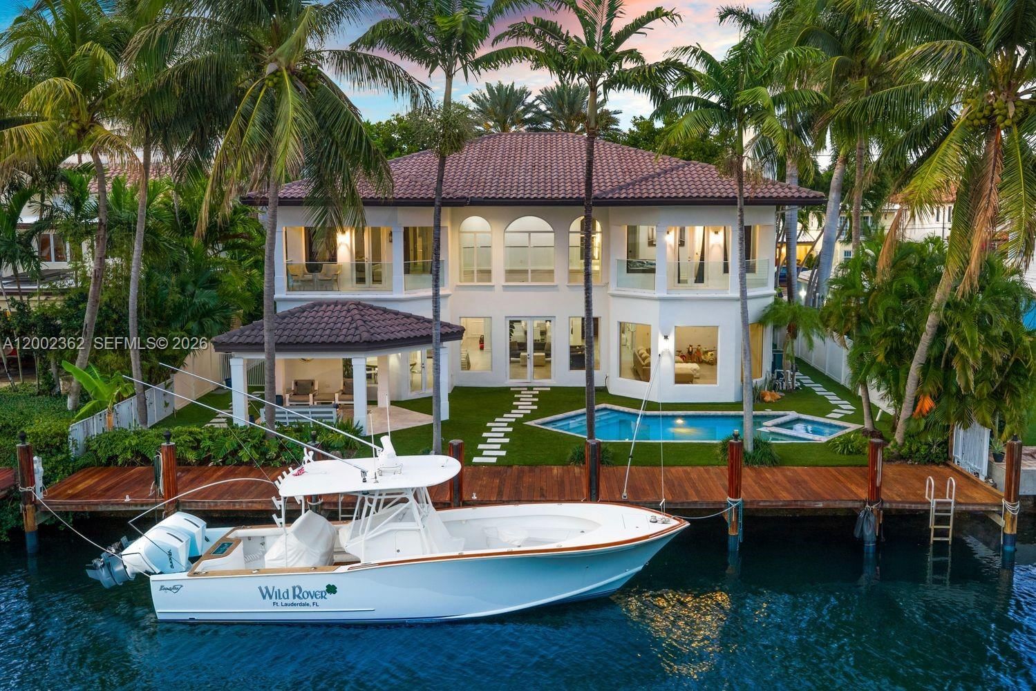 Real estate property located at 2614 Castilla Isle, Broward, Lauderdale Shores Reamen, Fort Lauderdale, FL