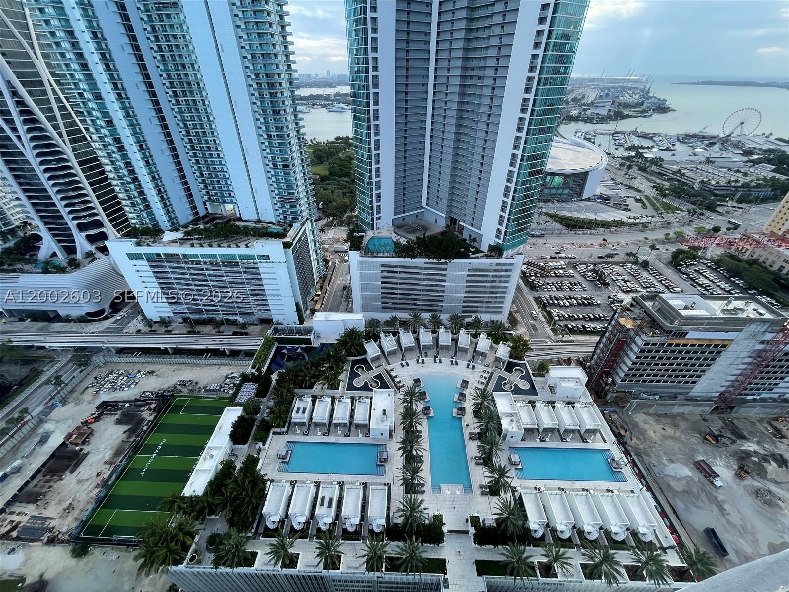Real estate property located at 851 1st Ave #3103, Miami-dade, Paramount Miami, Miami, FL