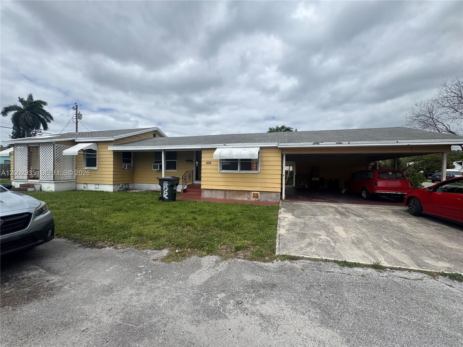 Real estate property located at 1512 23rd Ave, Broward, Hollywood Park, Hollywood, FL