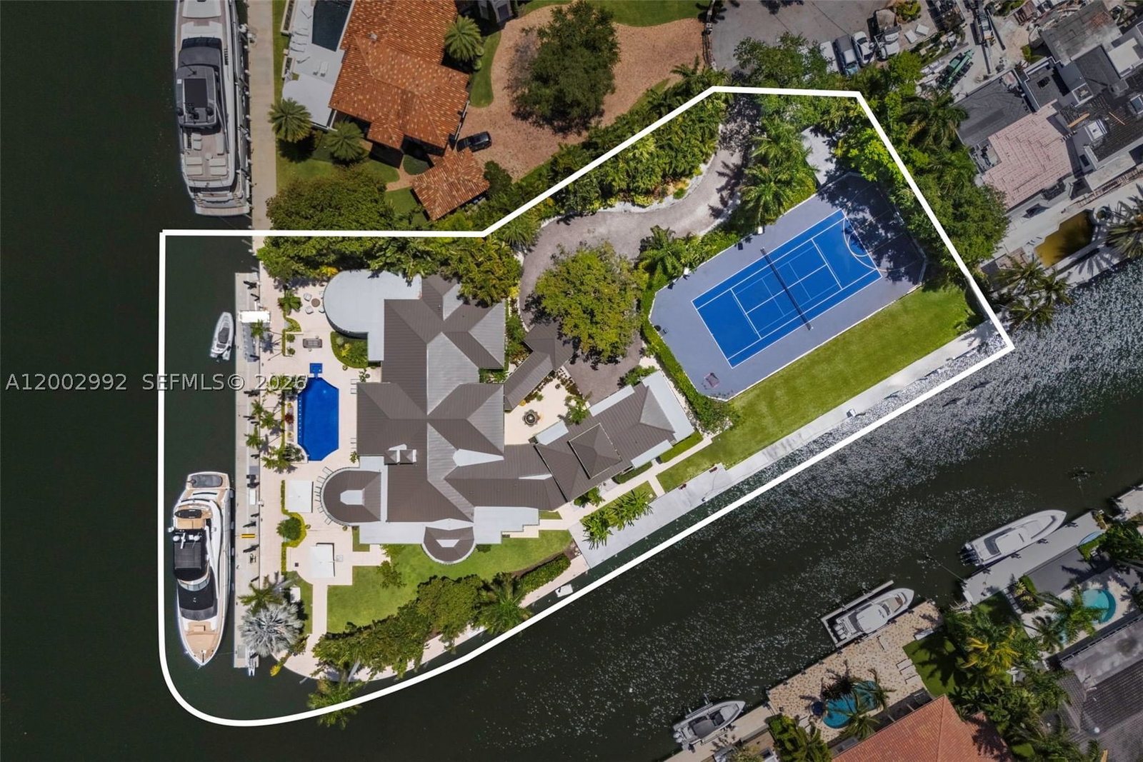 Real estate property located at 2300 Aqua Vista Blvd, Broward, Merritt Isle, Fort Lauderdale, FL