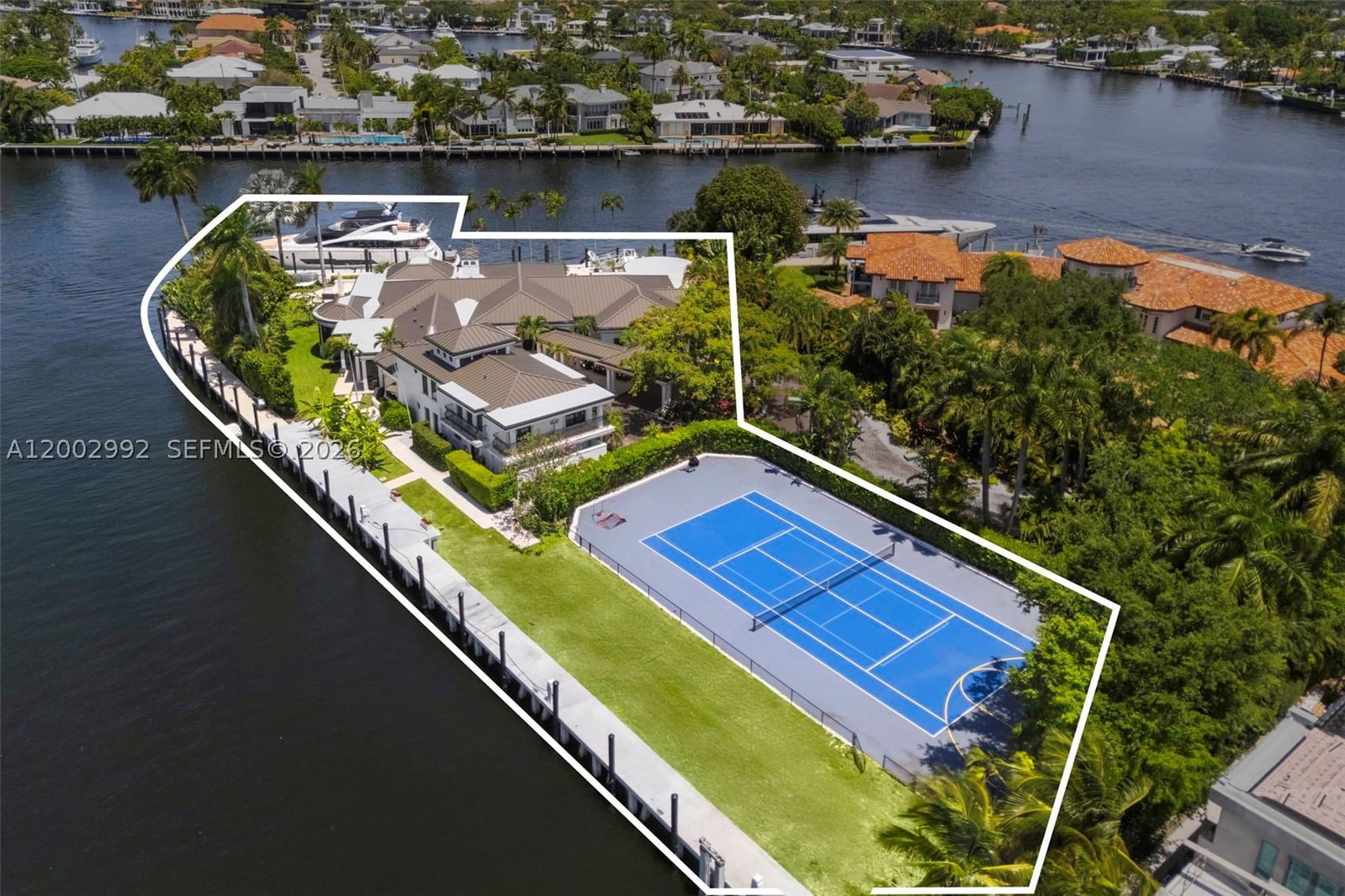 Real estate property located at 2300 Aqua Vista Blvd, Broward, Merritt Isle, Fort Lauderdale, FL
