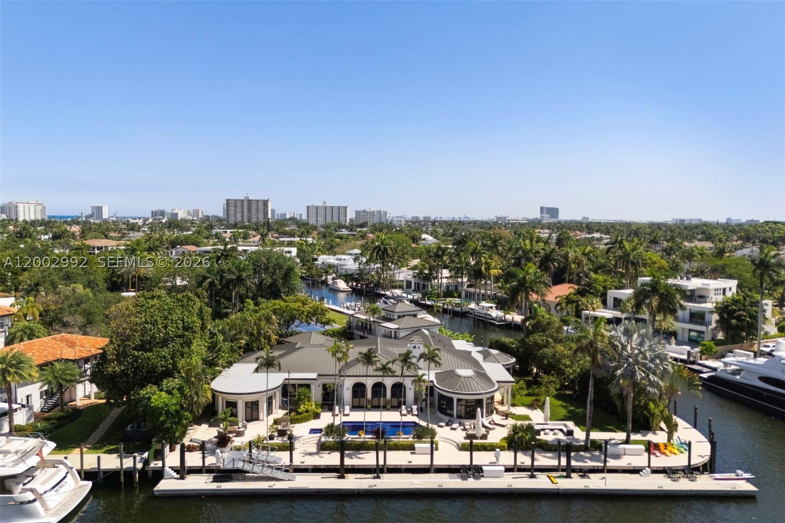 Real estate property located at 2300 Aqua Vista Blvd, Broward, Merritt Isle, Fort Lauderdale, FL