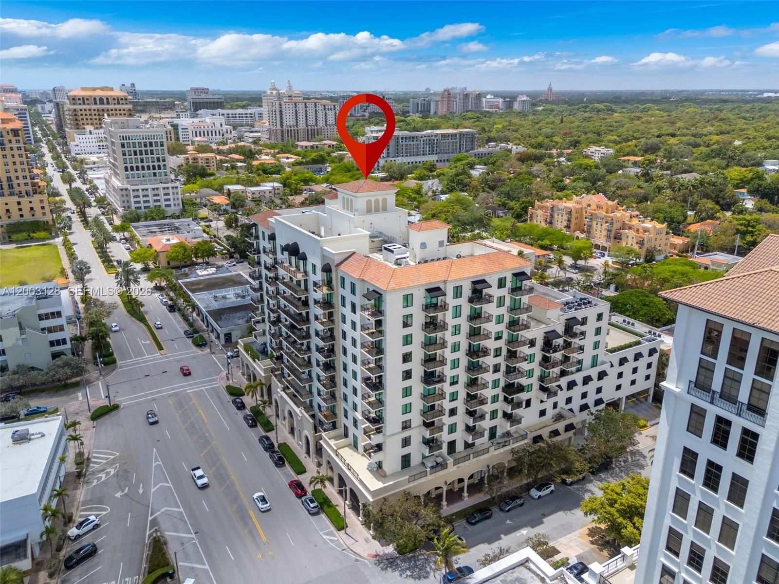 Real estate property located at 1300 Ponce De Leon Blvd #815, Miami-dade, 1300 Ponce Condo, Coral Gables, FL