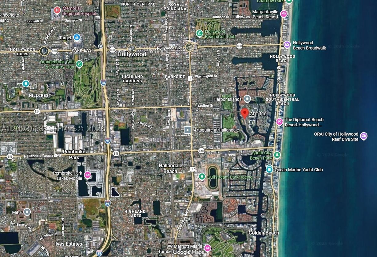 Real estate property located at 701 Three Islands Blvd #110, Broward, Desoto Park Condo, Hallandale Beach, FL
