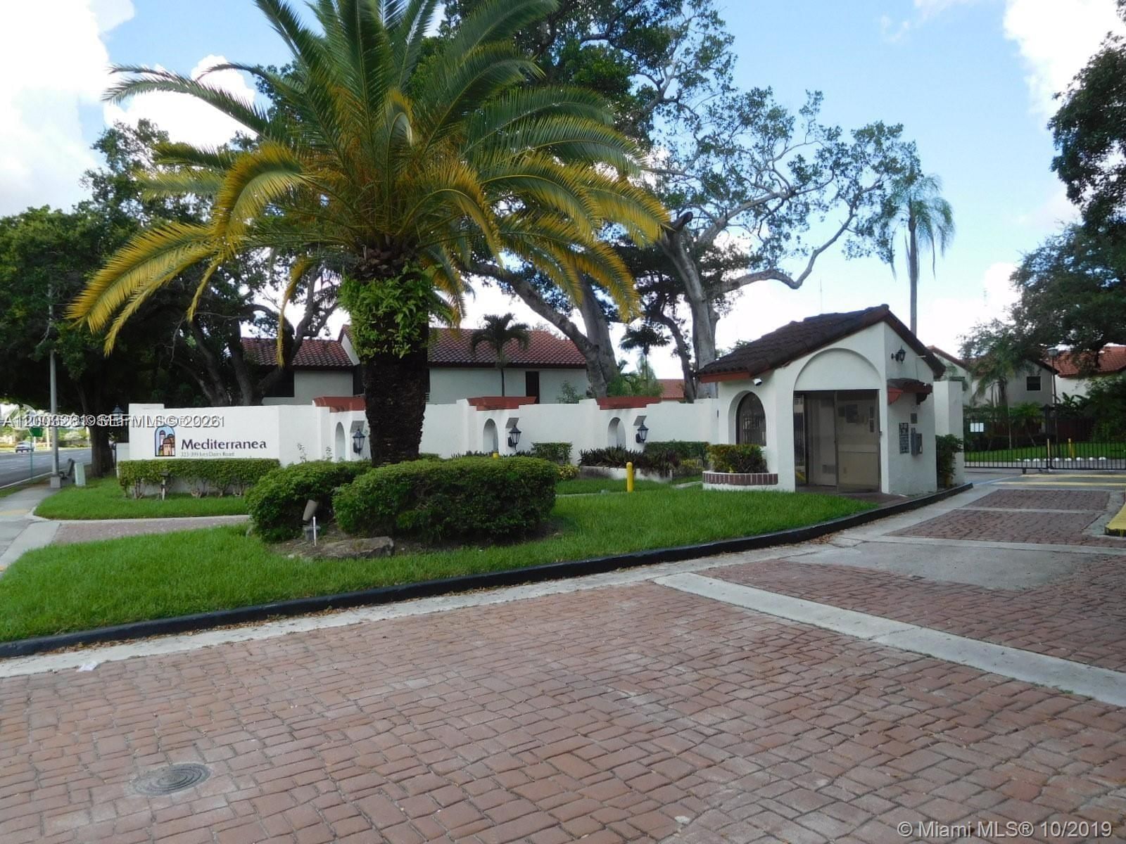 Real estate property located at 323 Ives Dairy Rd #323-06, Miami-dade, Condo B At Mediterranea P, Miami, FL