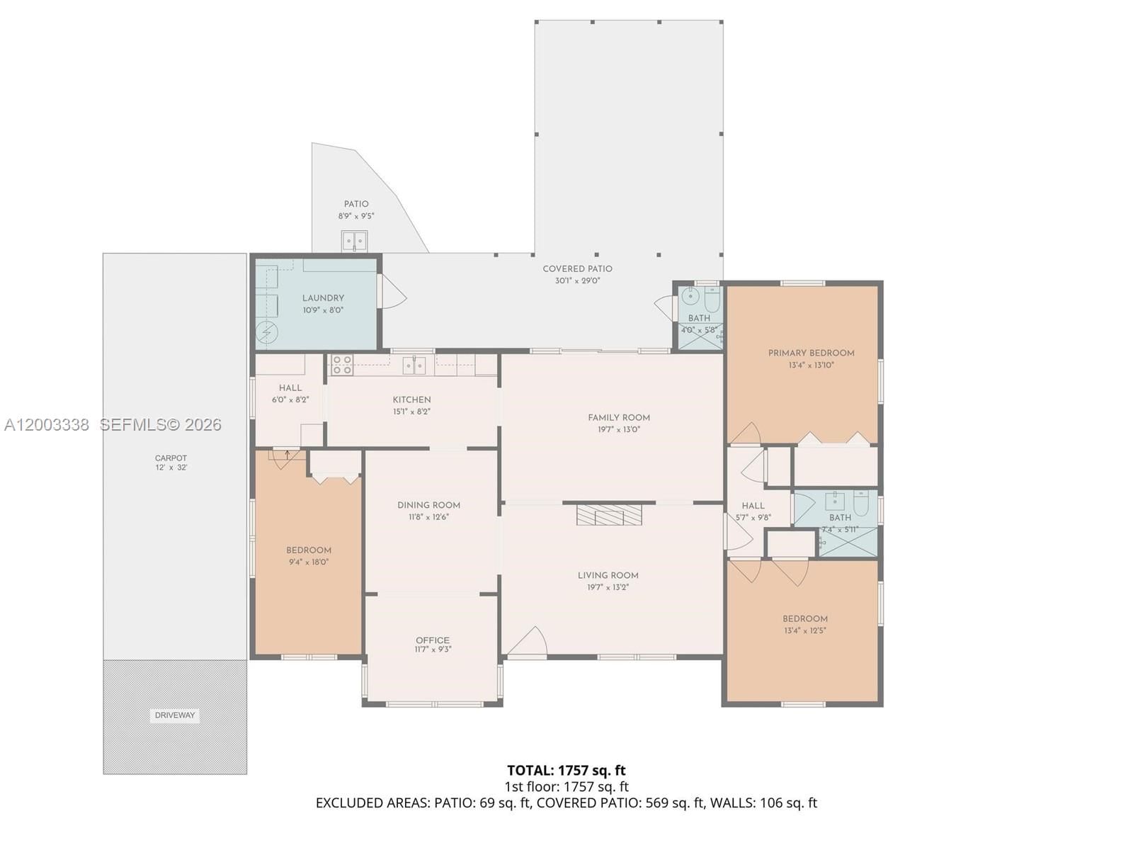 Real estate property located at 1879 16th St, Miami-dade, Marlborough, Miami, FL