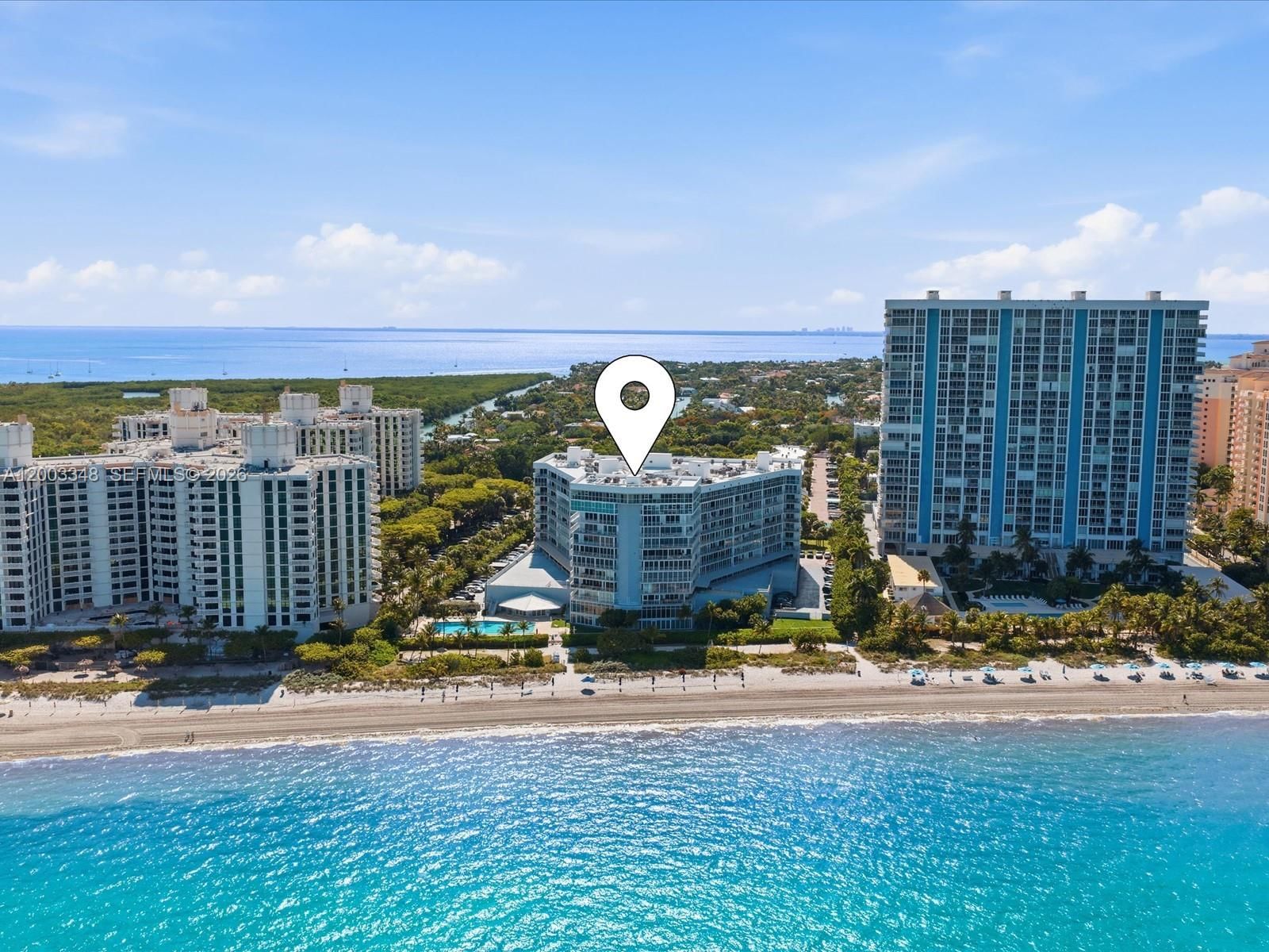 Real estate property located at 600 Grapetree Dr #10BN, Miami-dade, Mar-azul Condo, Key Biscayne, FL