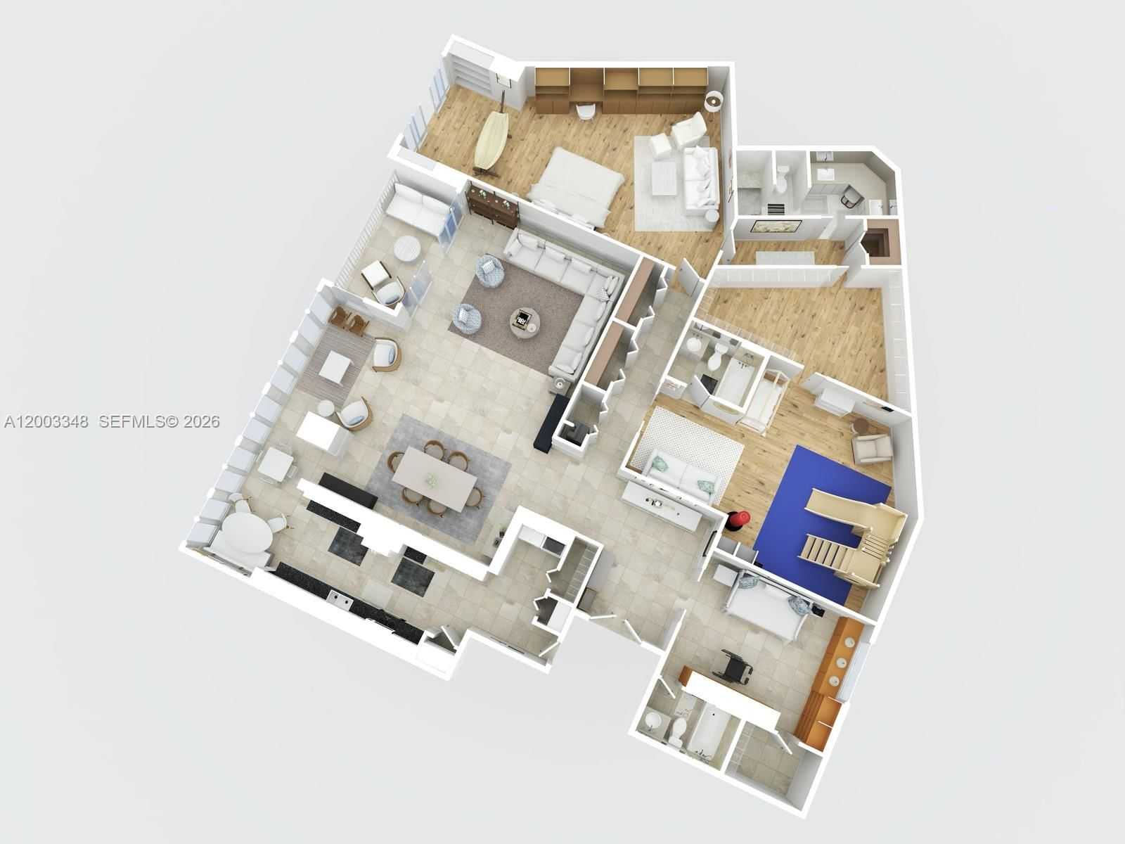 Real estate property located at 600 Grapetree Dr #10BN, Miami-dade, Mar-azul Condo, Key Biscayne, FL