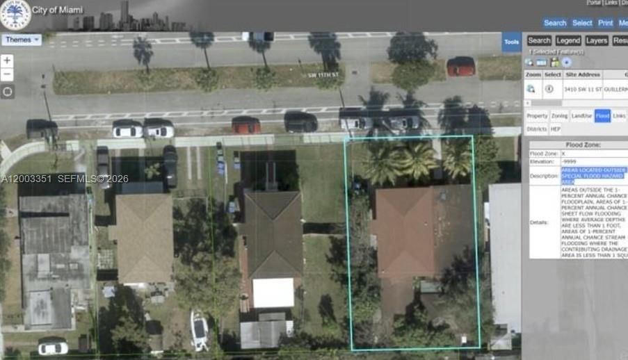Real estate property located at 3410 11th St, Miami-dade, Tamiami Pines Rev Plat, Miami, FL