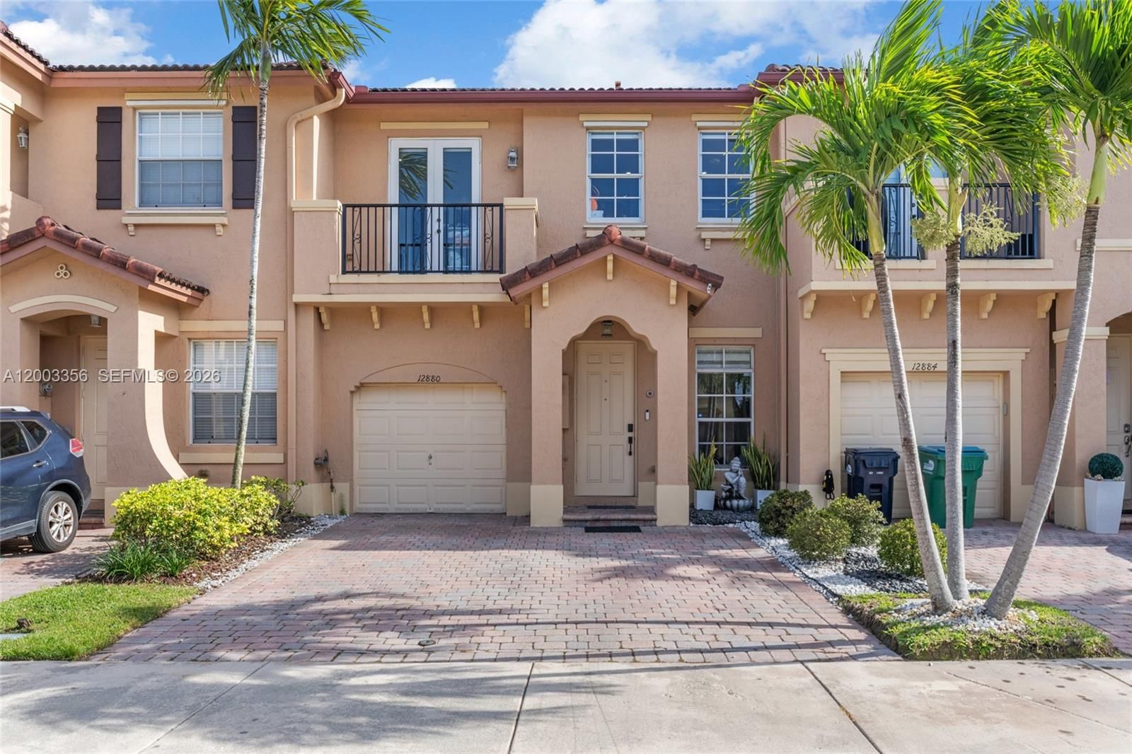 Real estate property located at 12880 134th Ter, Miami-dade, Courts At Tuscany, Miami, FL