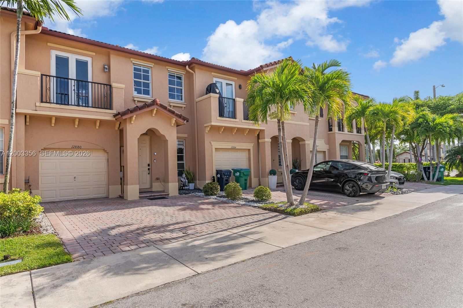 Real estate property located at 12880 134th Ter, Miami-dade, Courts At Tuscany, Miami, FL
