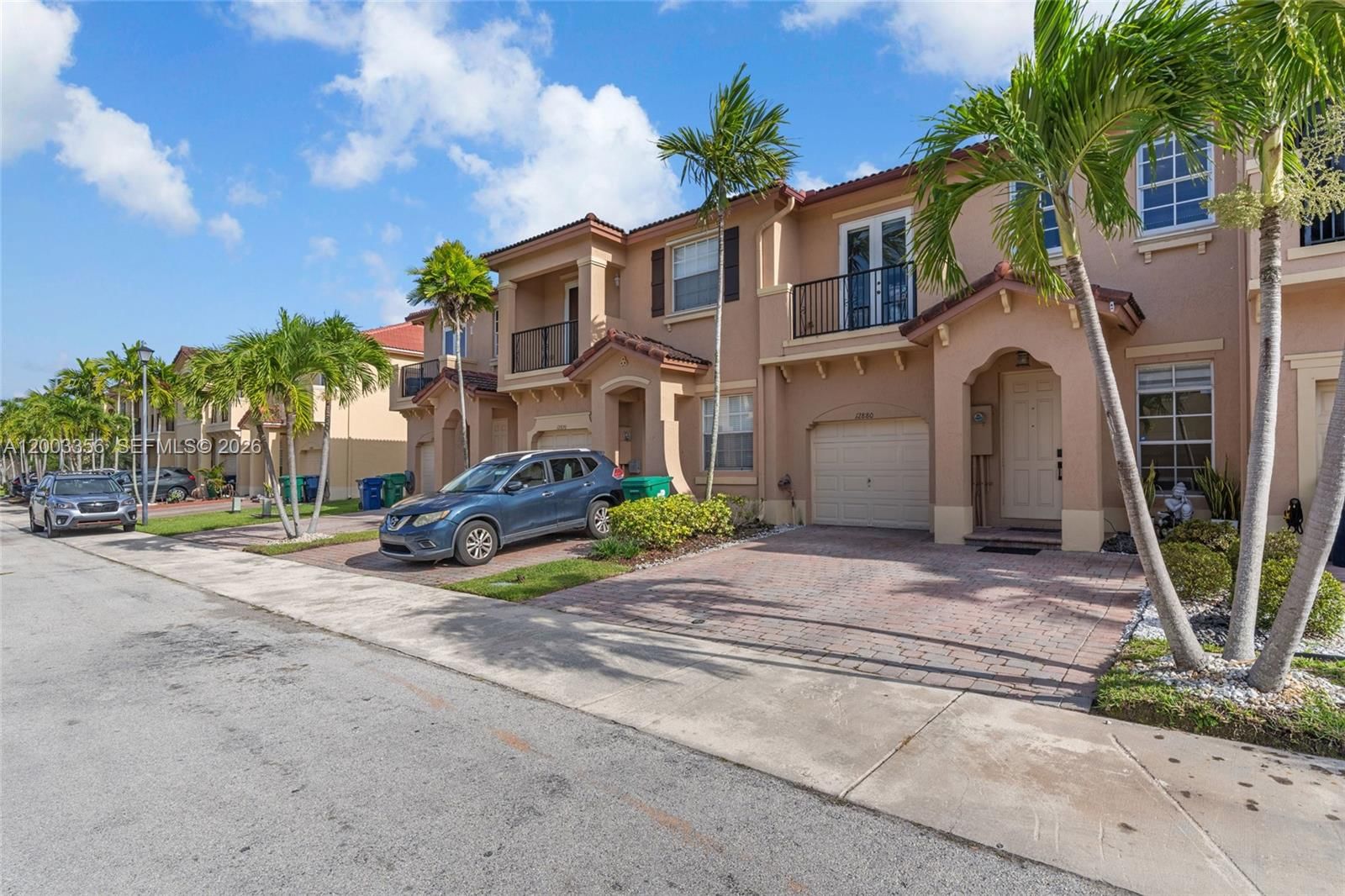 Real estate property located at 12880 134th Ter, Miami-dade, Courts At Tuscany, Miami, FL