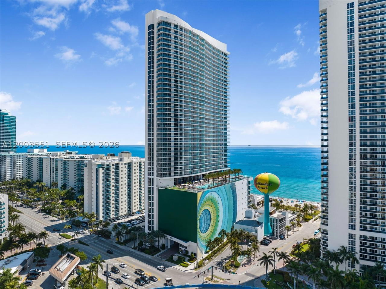 Real estate property located at 4111 Ocean Dr #2207, Broward, 4111 South Ocean Drive Co, Hollywood, FL