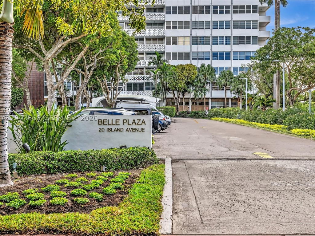 Real estate property located at 20 Island Ave #1203, Miami-dade, Belle Plaza Condo, Miami Beach, FL