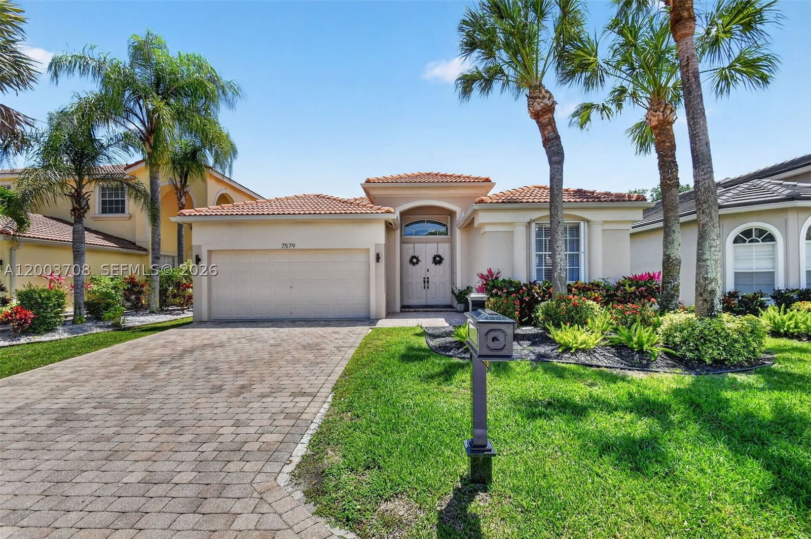 Real estate property located at 7579 Via Luria, Palm Beach, Villages Of Windsor 3, Lake Worth, FL