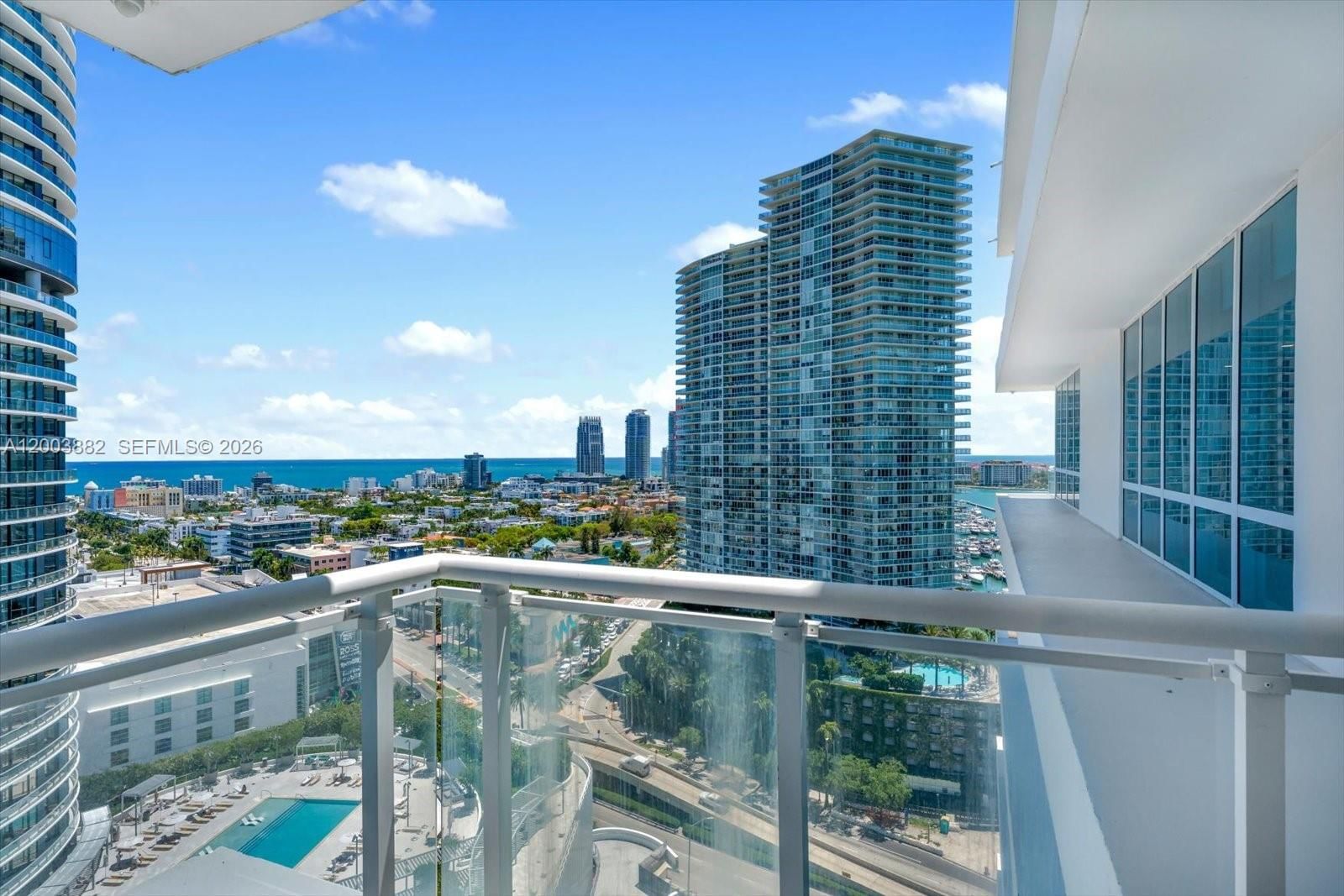 Real estate property located at 520 West Ave #2101, Miami-dade, The Bentley Bay Condo, Miami Beach, FL