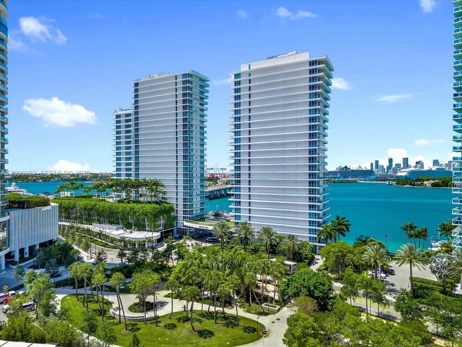 Real estate property located at 520 West Ave #2101, Miami-dade, The Bentley Bay Condo, Miami Beach, FL