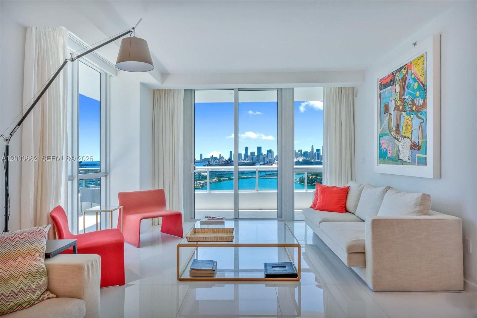 Real estate property located at 520 West Ave #2101, Miami-dade, The Bentley Bay Condo, Miami Beach, FL