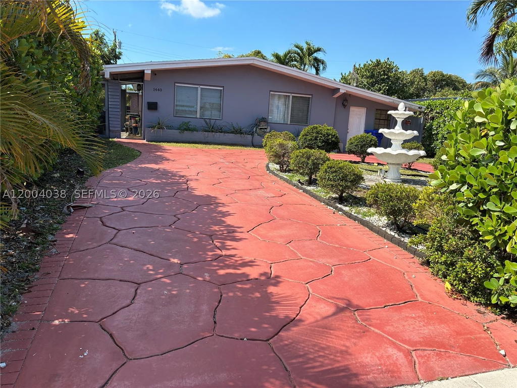 Real estate property located at 1440 174th St, Miami-dade, Fulford By Sea Sec O, North Miami Beach, FL