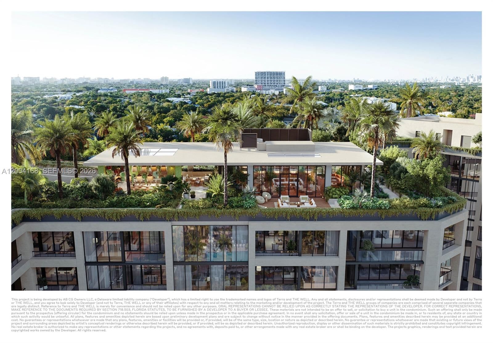 Real estate property located at 2855 Tigertail Ave PH04, Miami-dade, The Well Coconut Grove, Miami, FL