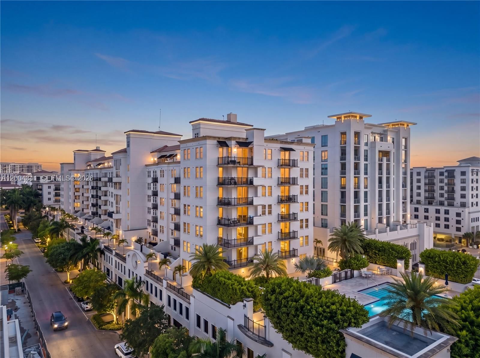 Real estate property located at 4100 Salzedo St #619, Miami-dade, One Village Place Condo, Coral Gables, FL