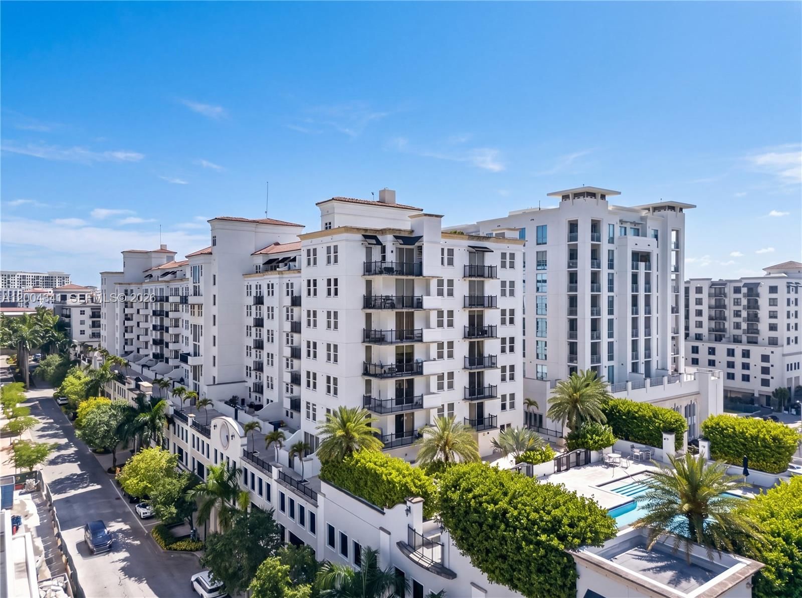 Real estate property located at 4100 Salzedo St #619, Miami-dade, One Village Place Condo, Coral Gables, FL
