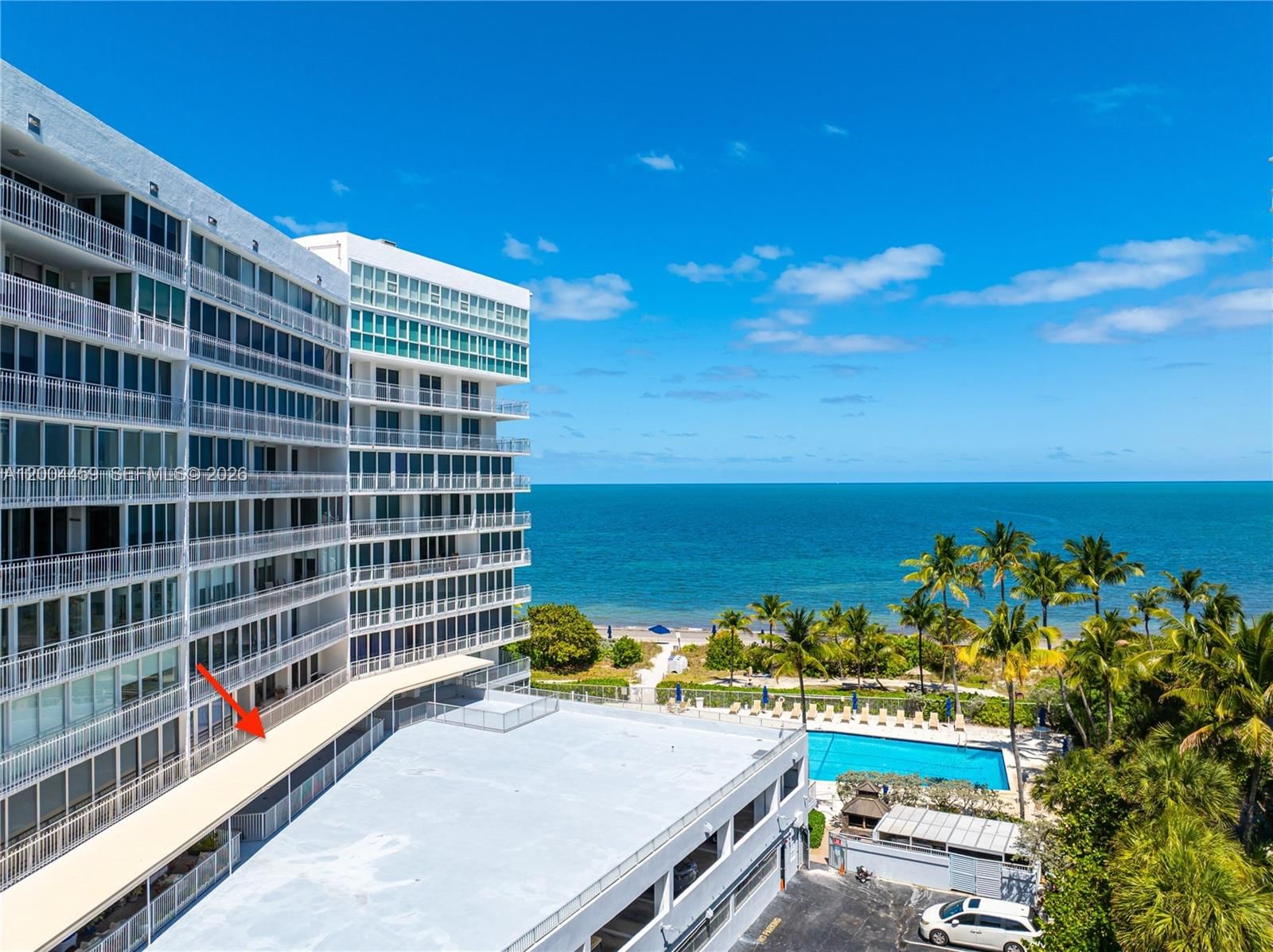 Real estate property located at 600 Grapetree Dr #3BS, Miami-dade, Mar-azul Condo, Key Biscayne, FL