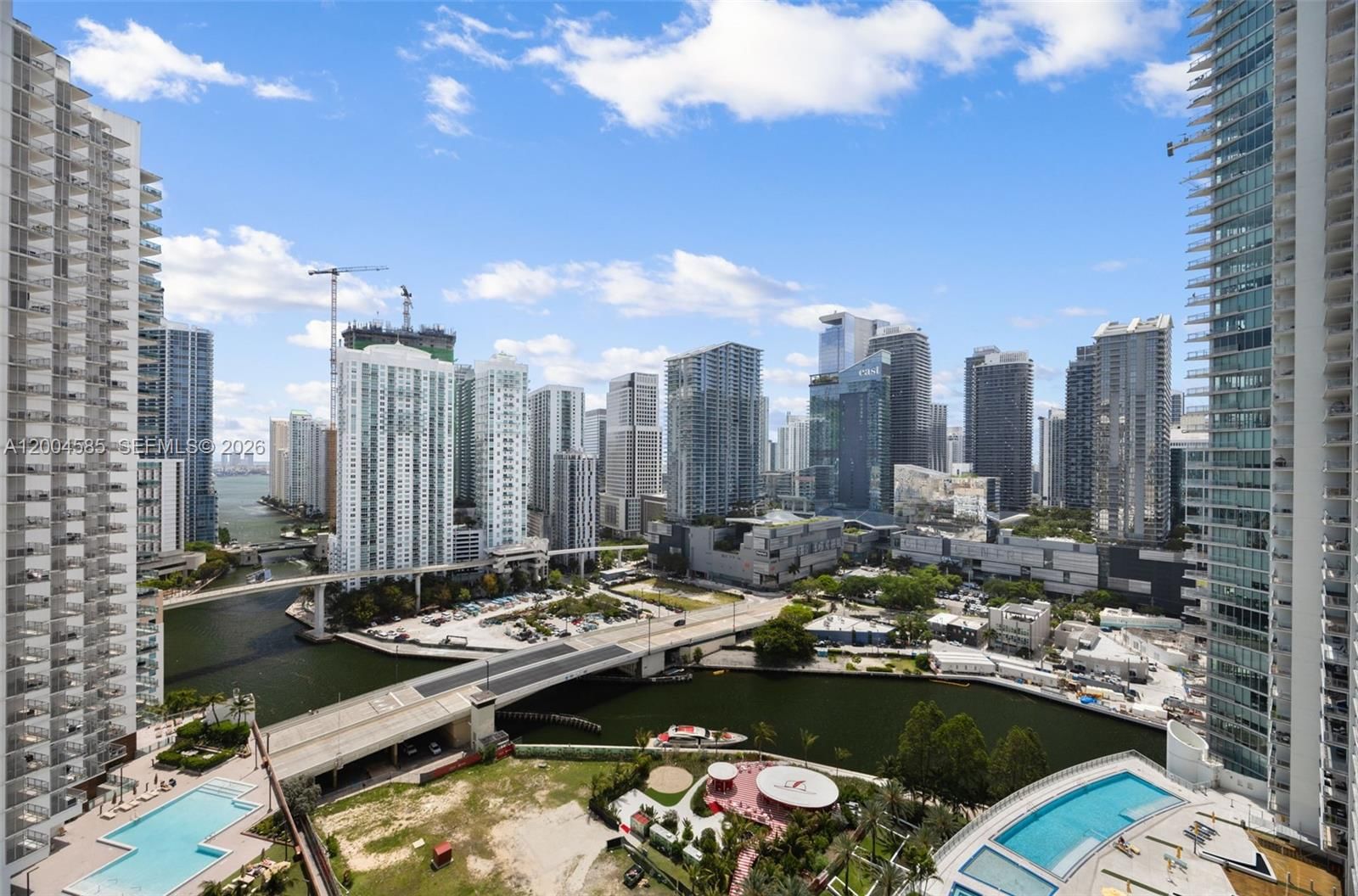 Real estate property located at 90 3rd St #2602, Miami-dade, Ivy Condo, Miami, FL