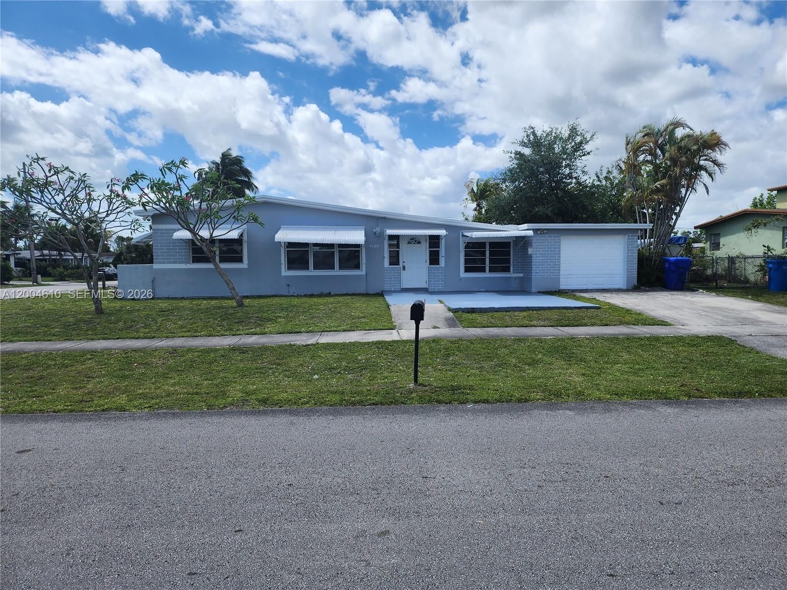 Real estate property located at 4100 36th St, Broward, Lake Forest Sec 2, West Park, FL
