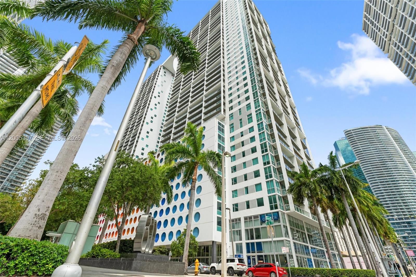 Real estate property located at 500 Brickell Ave #1405, Miami-dade, 500 Brickell East Condo, Miami, FL