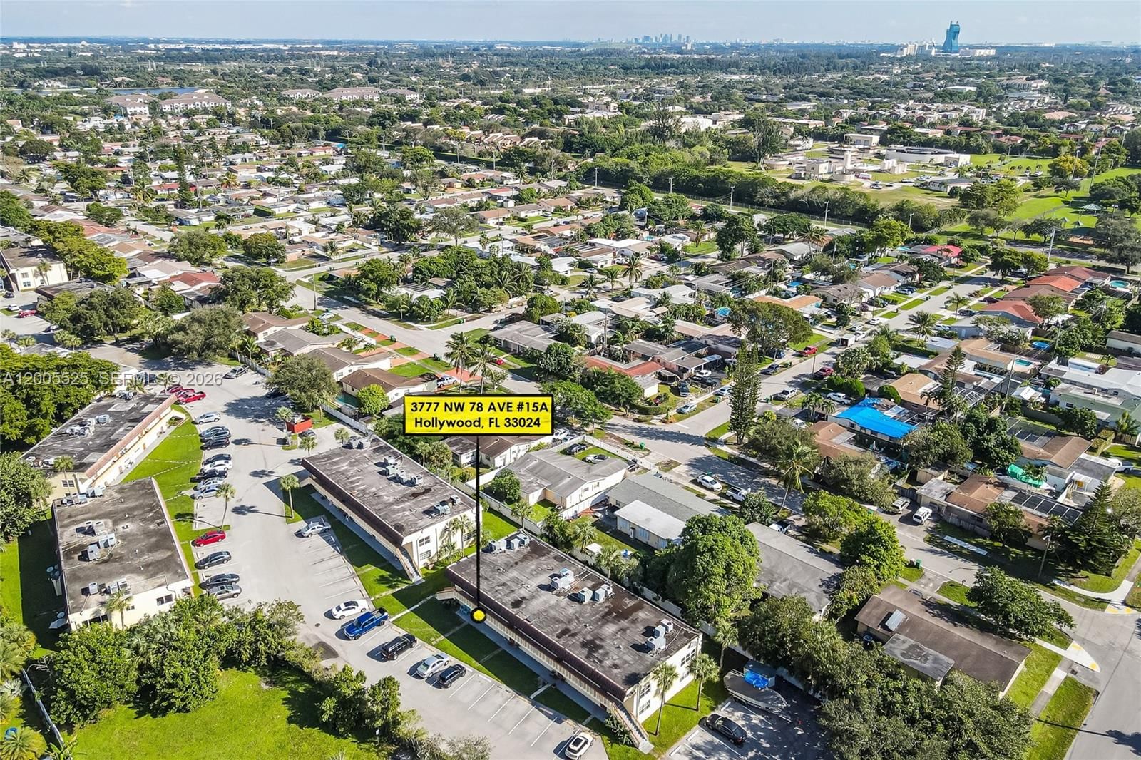 Real estate property located at 3777 78th Ave #15A, Broward, Gateland Village Sec G Co, Davie, FL
