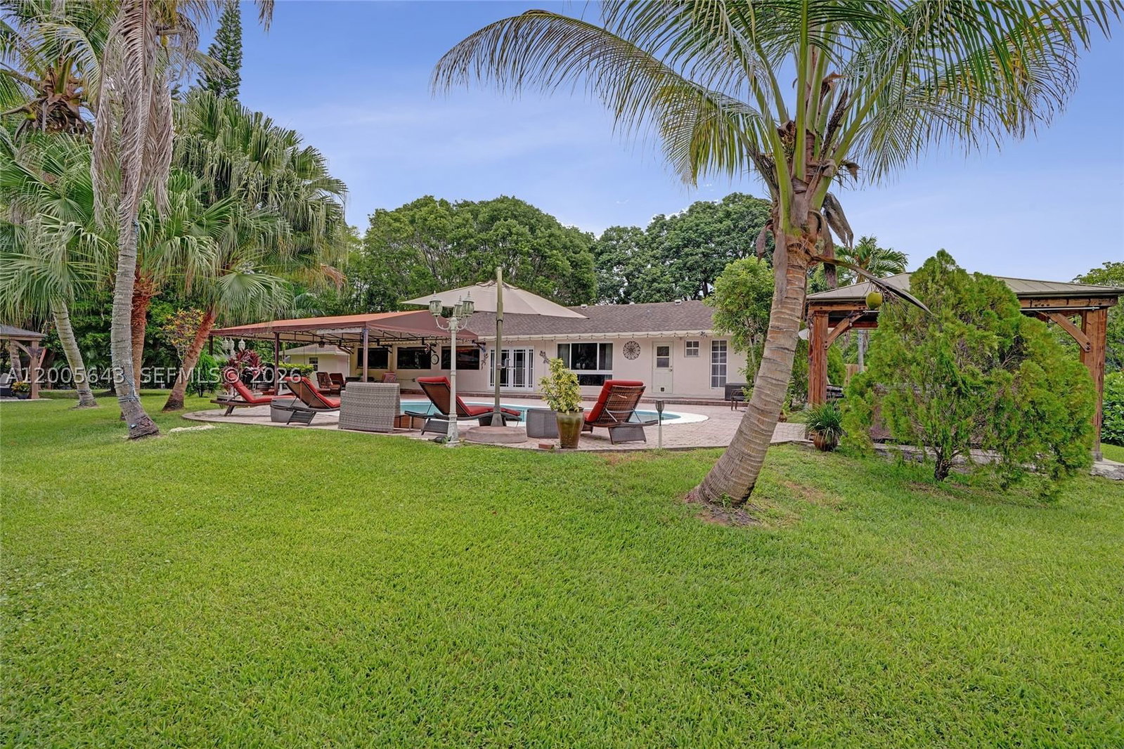 Real estate property located at 4981 186th Ave, Broward, Everglades Land Co, Southwest Ranches, FL